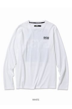 PAISLEY BACK PRINT L/S TEE