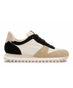 GAT TRAIL( BEIGE/BLACK ) 牛革/ 紐あり / RUBBER SOLE / 軽量  / GT-2025A-CT-FEGY