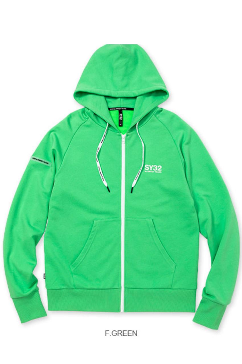 FLASH COLOR ZIP HOODIE / フレッシュカラージップフーディー