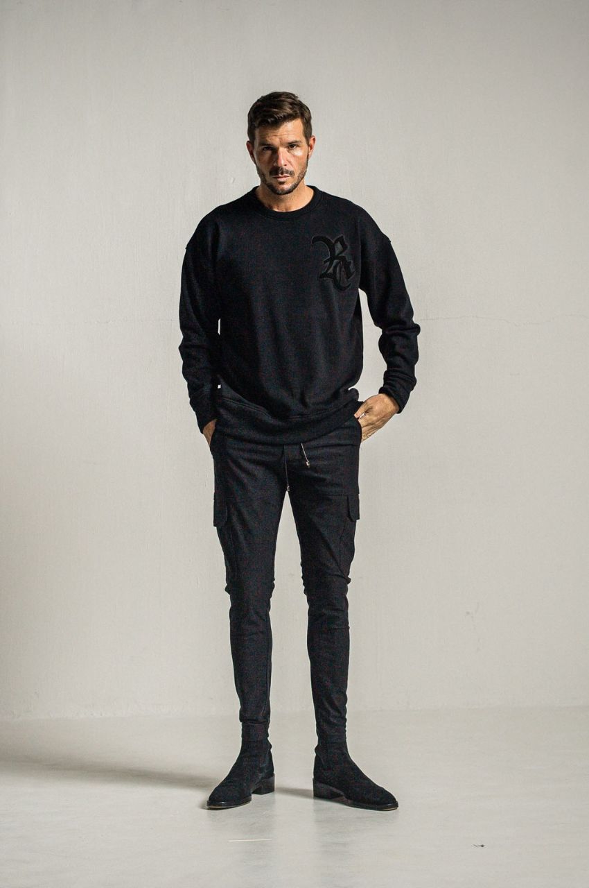 Darrell HEAT cargo PT (BLACK) レーヨン / ストレッチ / 裏起毛 / ウォッシャブル / RC34-ST-010H