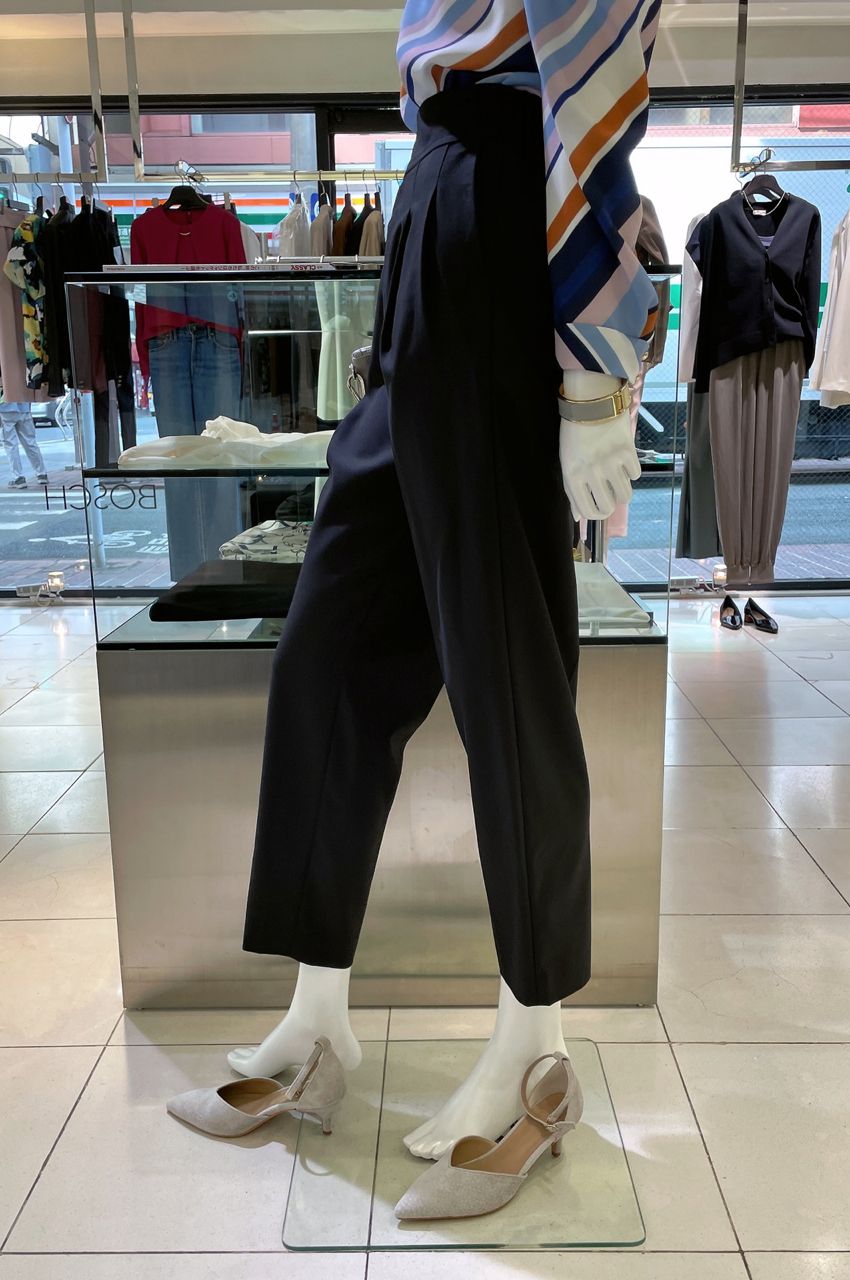 HIGH WAIST T/R TAPERD PT/ハイウエストテーパードパンツ