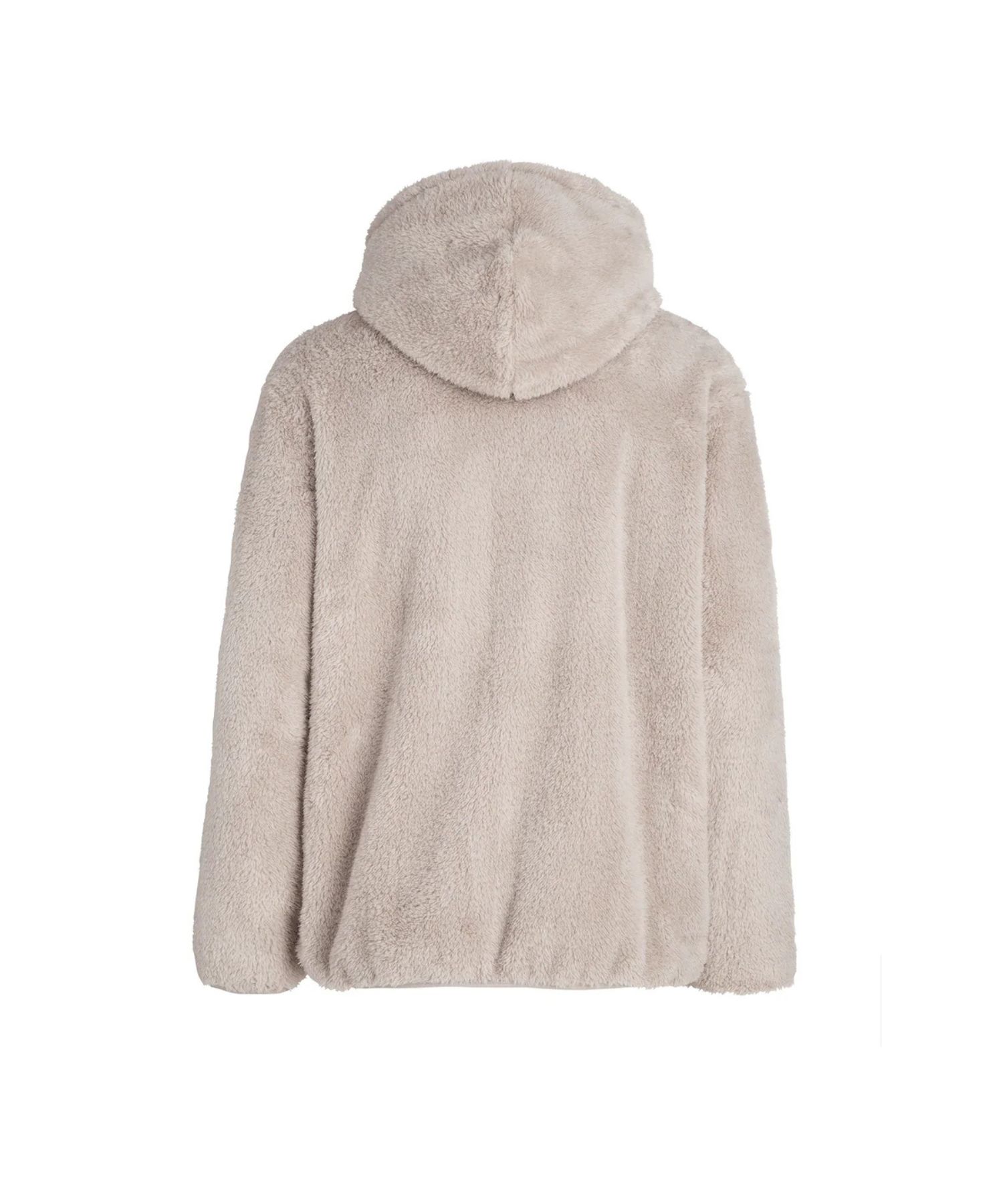 (MENS) MENFI メンフィ ボアブルゾン (ライトグレー) ポリエステル / フーディー / ダブルファスナー / 胸元のポケット / MJXA0212033588