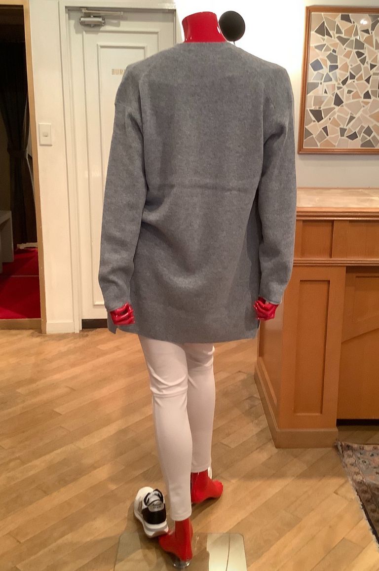 Theory - Mercer Wool Cash Straight Cardi / Vネック