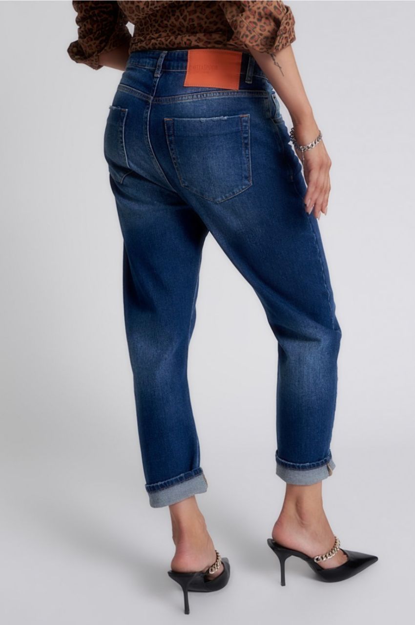 LUXE POWER BLUE BANDIT RELAXED JEANS/リュクスパワーブルーバンディットリラックスジーンズ