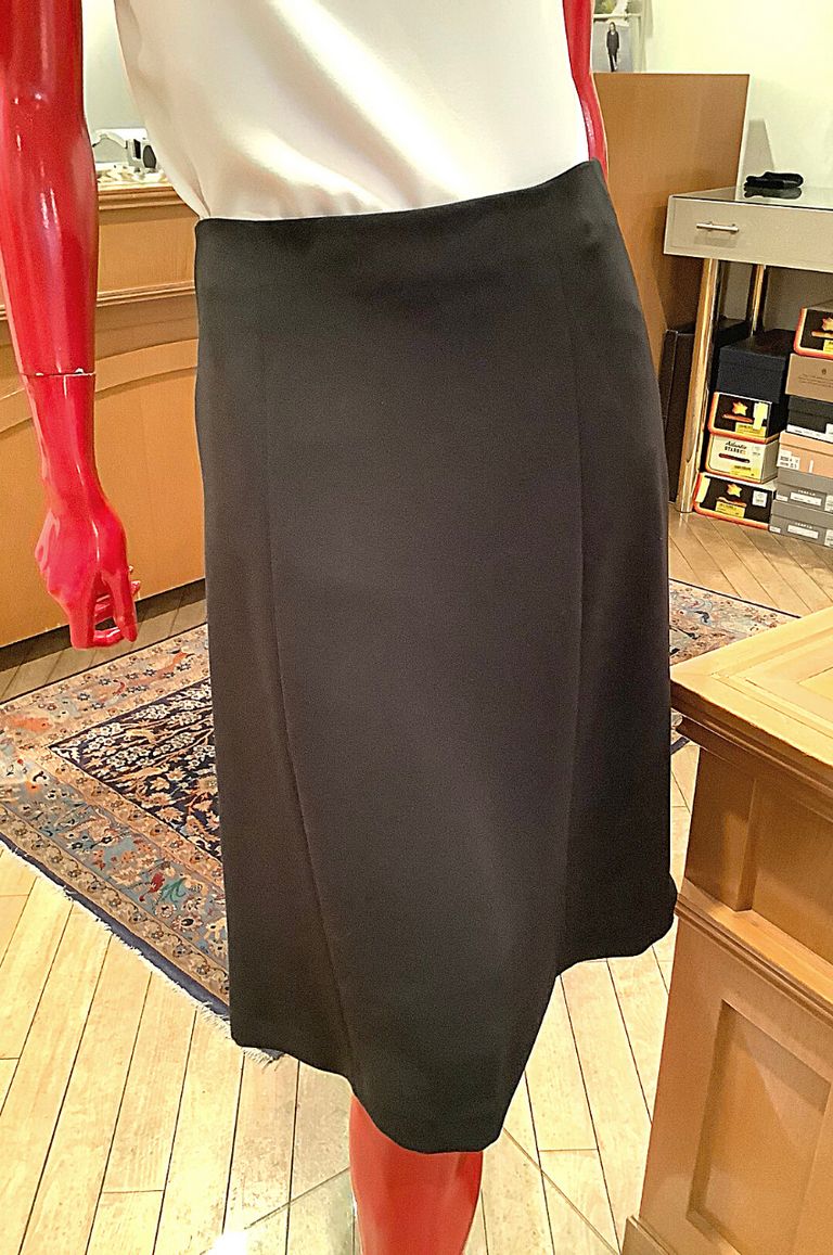 【70％OFF】 Theory フレアースカート / L Skirt Flared Crepe Classic - スカート