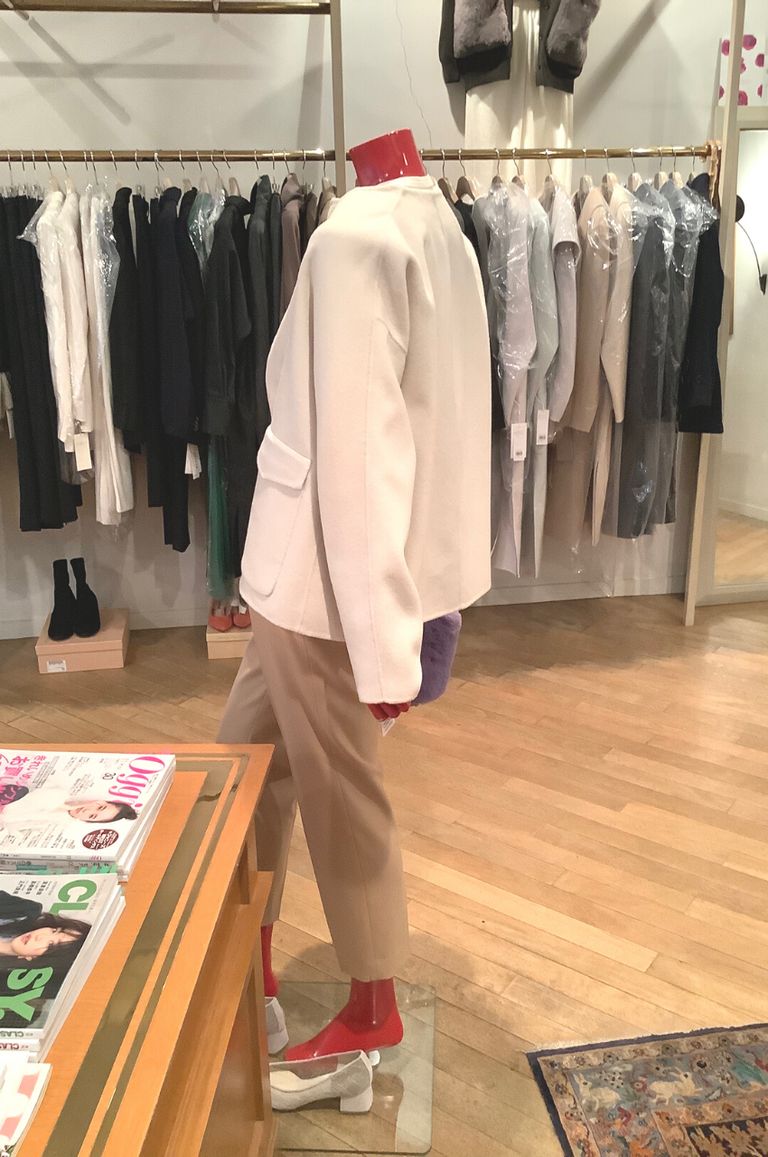 uncrave - RIVER SHORT COAT / リバー ショートコート | LA FEMME