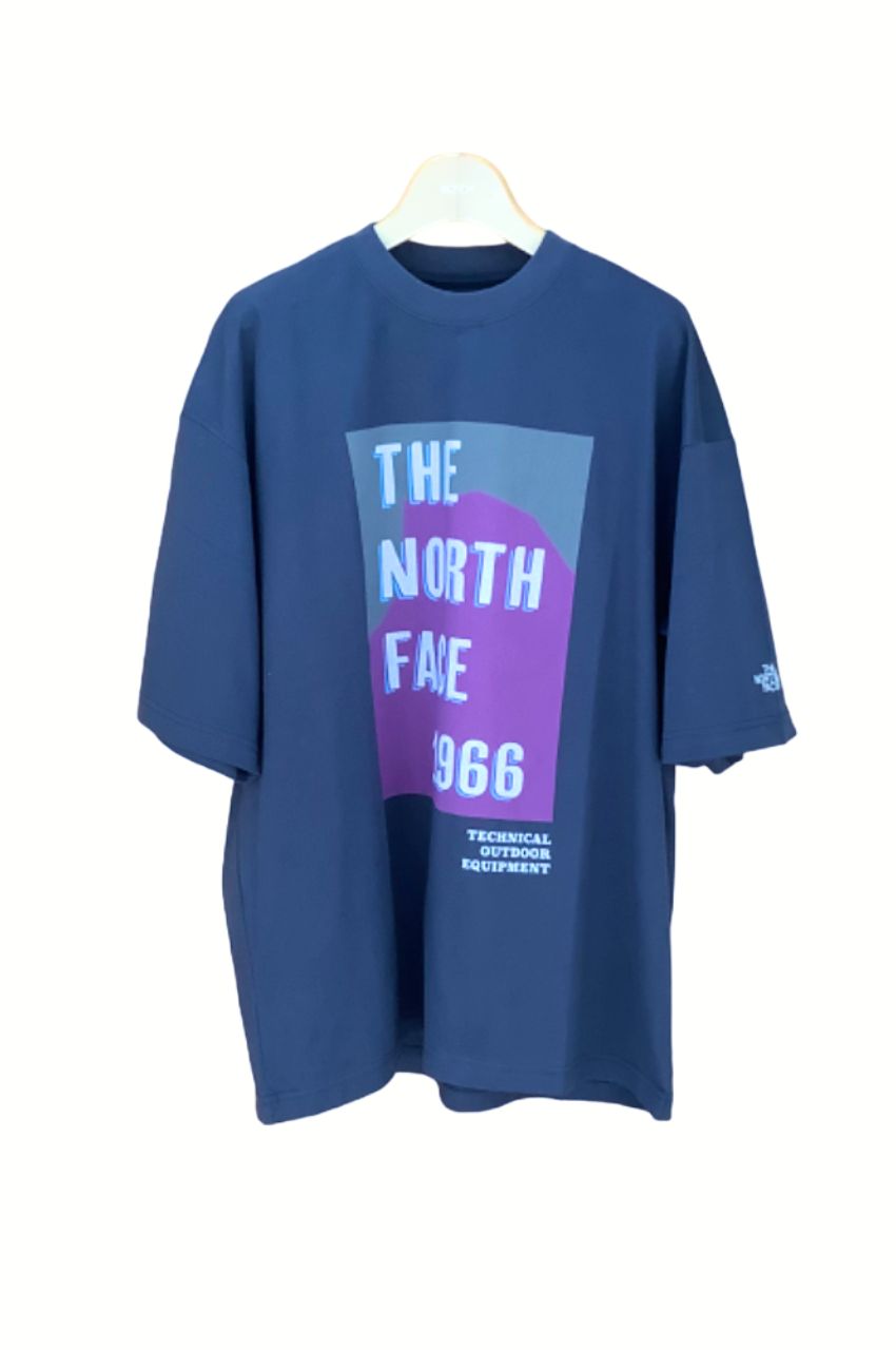ショートスリーブTNFフライヤーティー (アーバンネイビー) コットン / ビッグシルエット   / オーガニックコットン / UVケア / ユニセックス / ウォッシャブル