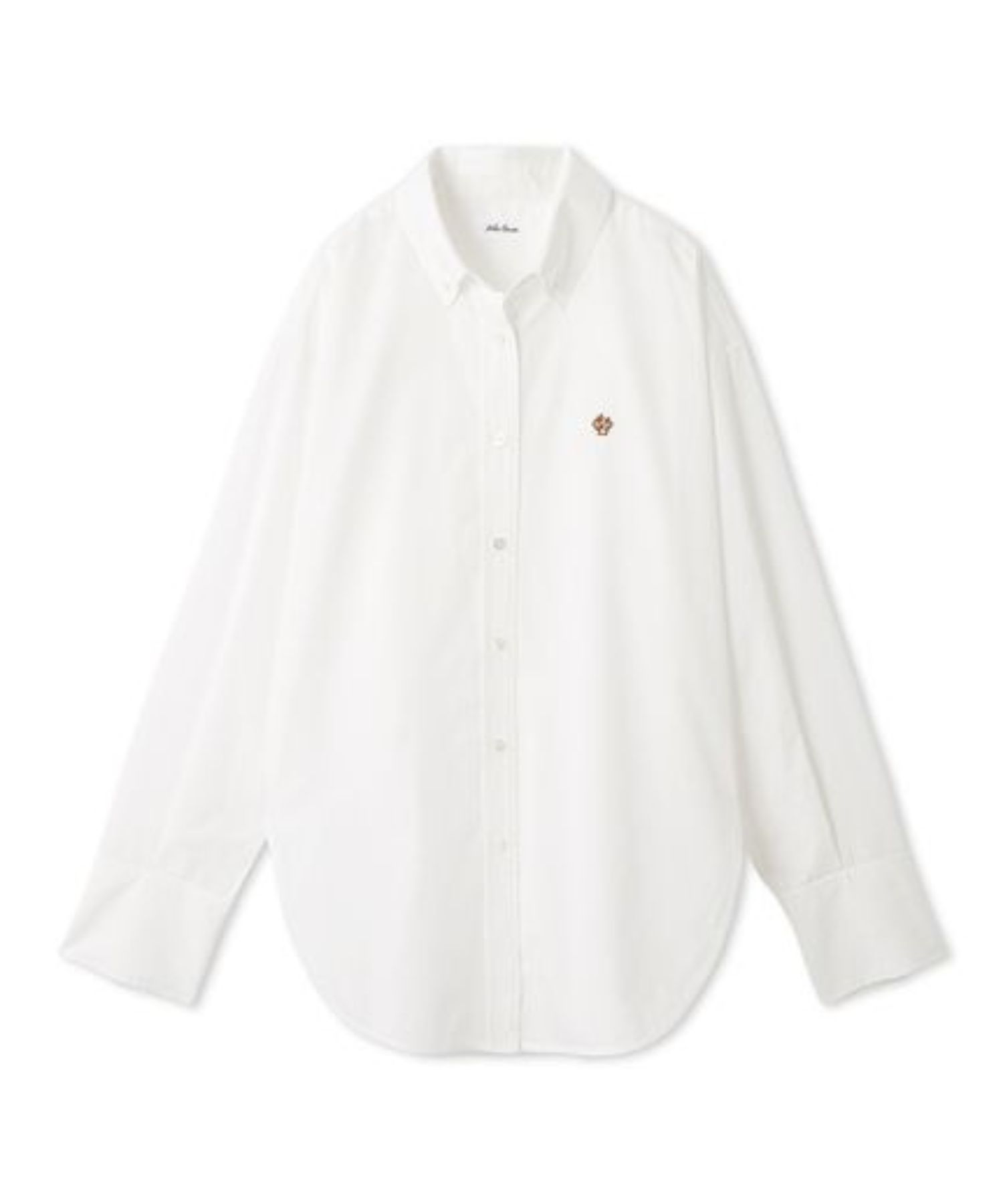 キャンペーンシャツ ( WHT ) ポリエステル / 防シワ / ボタンダウン / ロゴ刺しゅう / 手洗可 / 09WFB255300