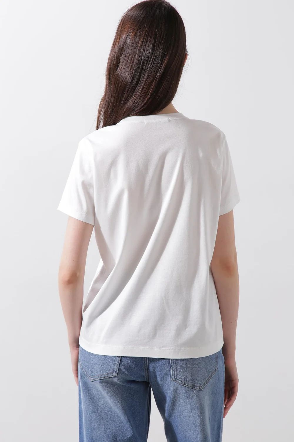 Where flowers bloom Tシャツ (ホワイト) / 綿 100% / ストレッチ / ウォッシャブル / 0315160211