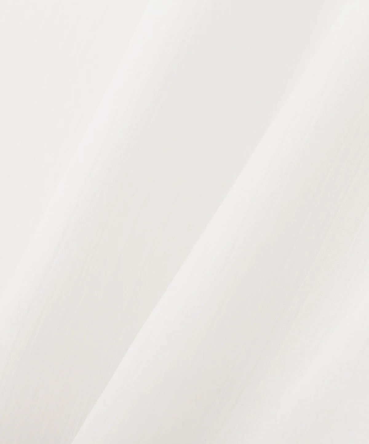［WEB限定/店舗限定］ブライト楊柳プリーツスリーブブラウス (ホワイト) / ポリエステル / 0315110590