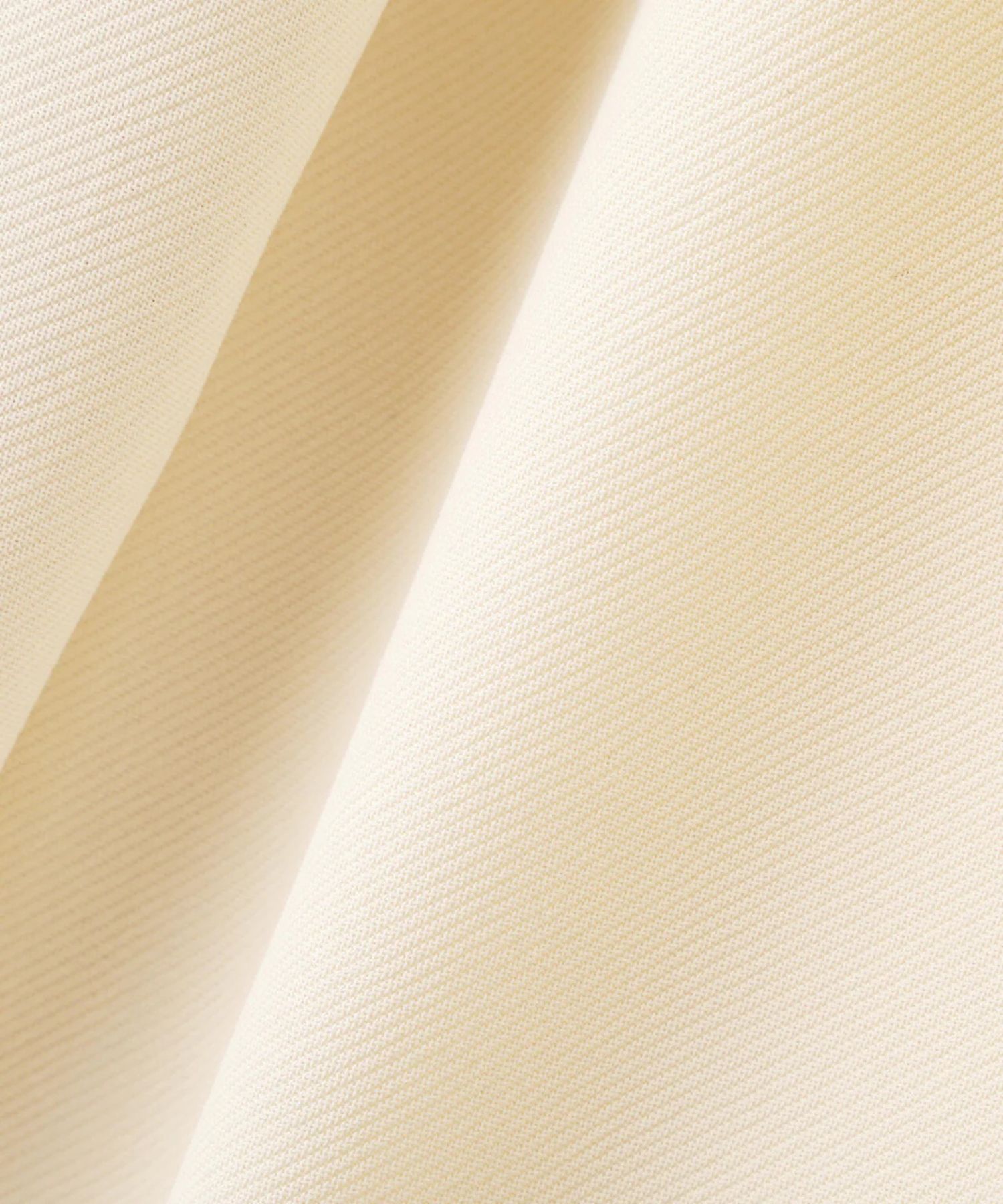 ストライプスリーブジャケット(エクリュ) ポリエステル / ストレッチ無し / 総裏 / ポケット×3/ 前あきは止めなし / 肩パットあり / 袖口は本あき / 0316150104