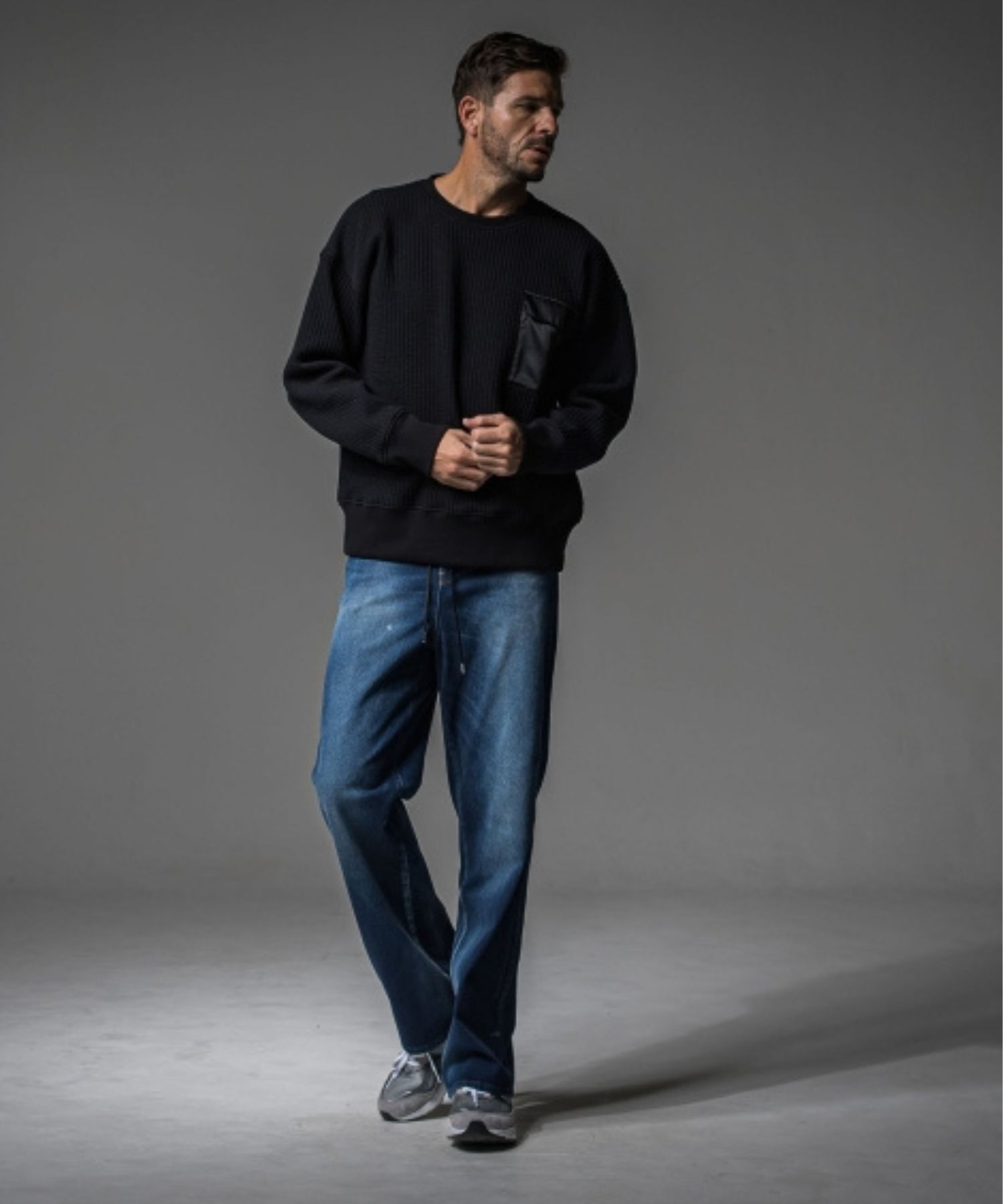 KING DENIM JERSEY (DIND) コットン / ストレッチ / アイコンコインポケット / 柔らかい / RC37-ST-005