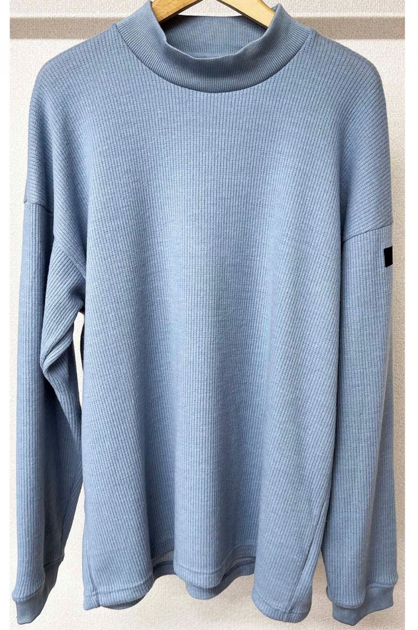 MOCKNECK OVER KNIT / モックネックドロップショルダーニット