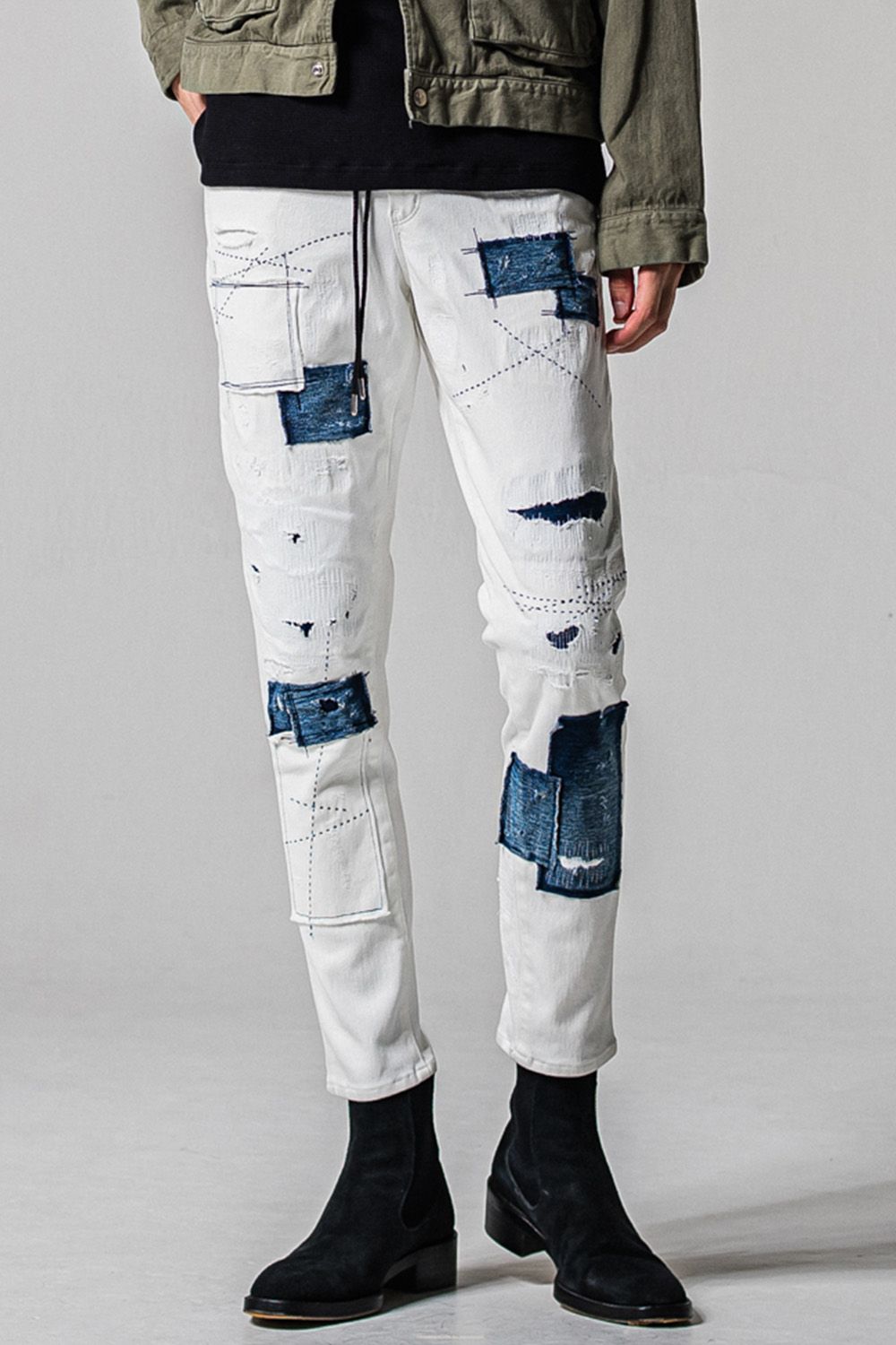 MICK DENIM JERSEY  / ミック デニム ジャージーンズ