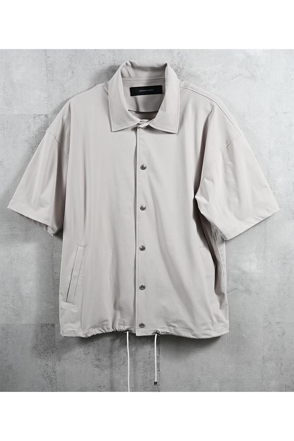 NYLON HALF COACH JACKET / ナイロン ハーフスリーブ コーチジャケット