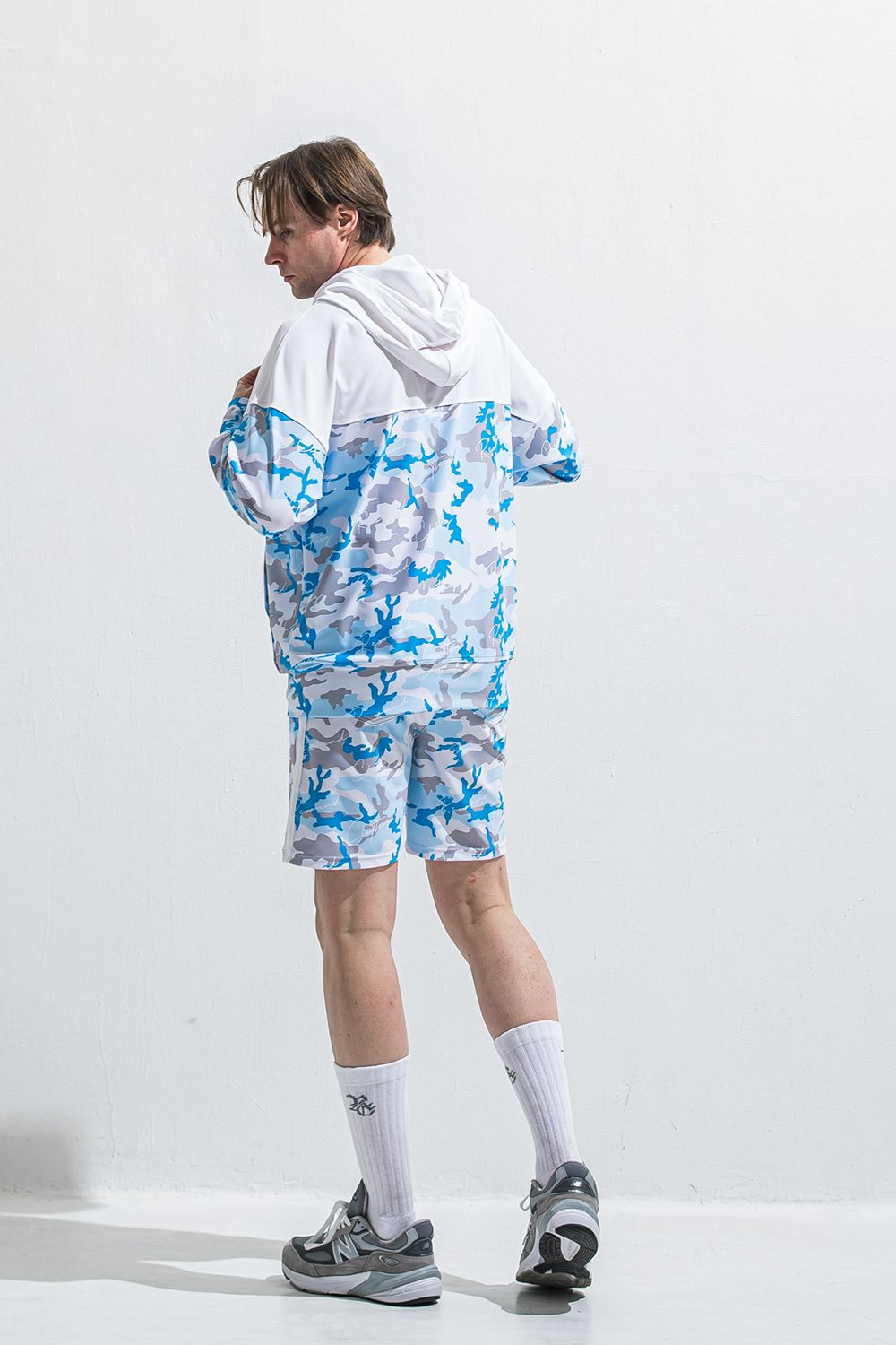 RUSH OVER ZIPUP HOODIE / オーバーサイズ ジップアップ ラッシュパーカー