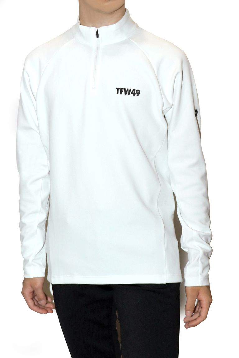 TFW49 - HALF ZIP LS / ハーフ ジップ ロングスリーブ | laid-back