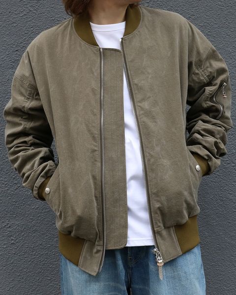 RESOUND CLOTHING、人気MA-1を着用したおすすめスタイル