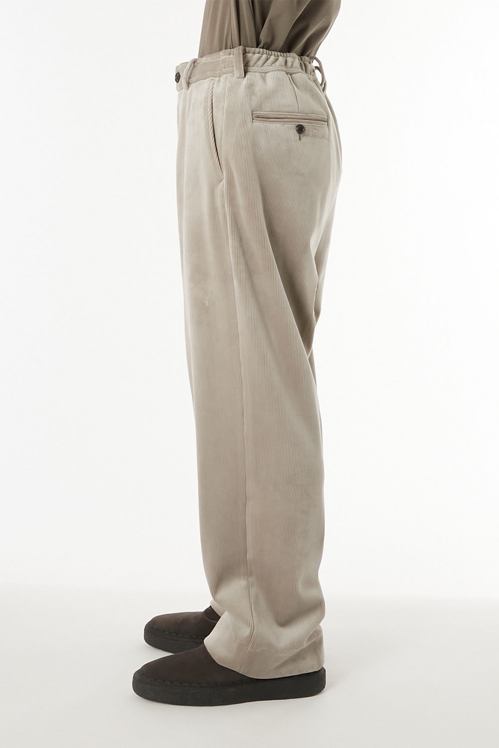 N.HOOLYWOOD COMPILE WIDE STRAIGHT TROUSERS  / エヌハリウッド コンパイル ワイドストレート トラウザーズ