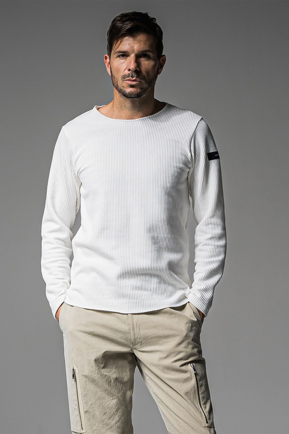 CUTOFF RAIL LONG SLEEVE / カットオフ ロングスリーブ