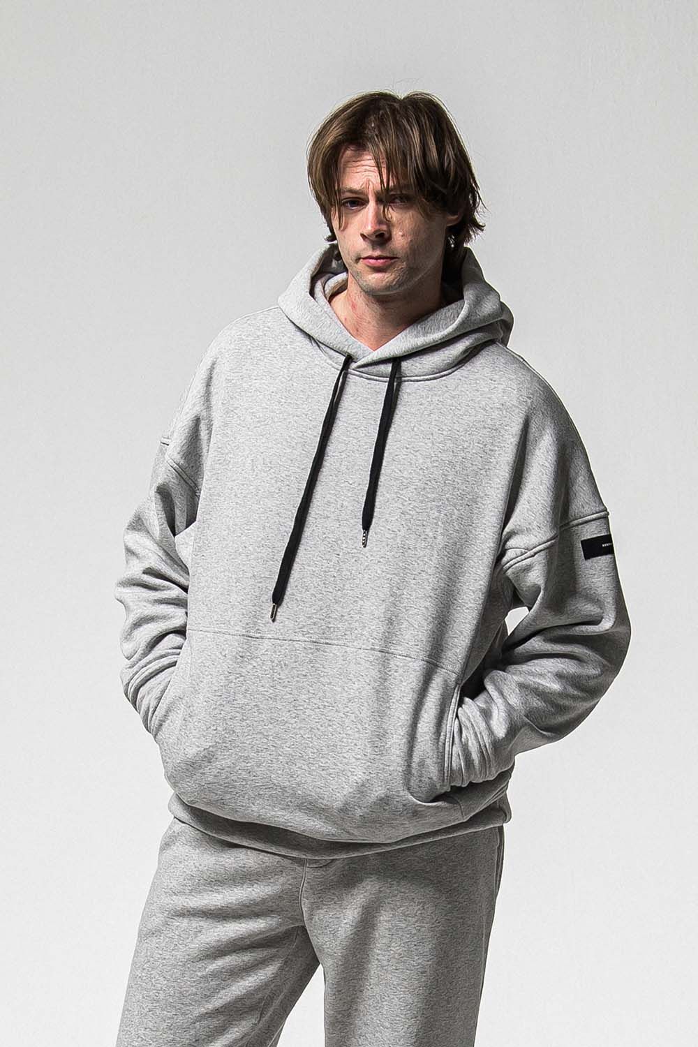 FRIDAY OLD COVER VELOURS FLEECE HOODIE / フライデー オールドカバー ベロア フリース フーディ