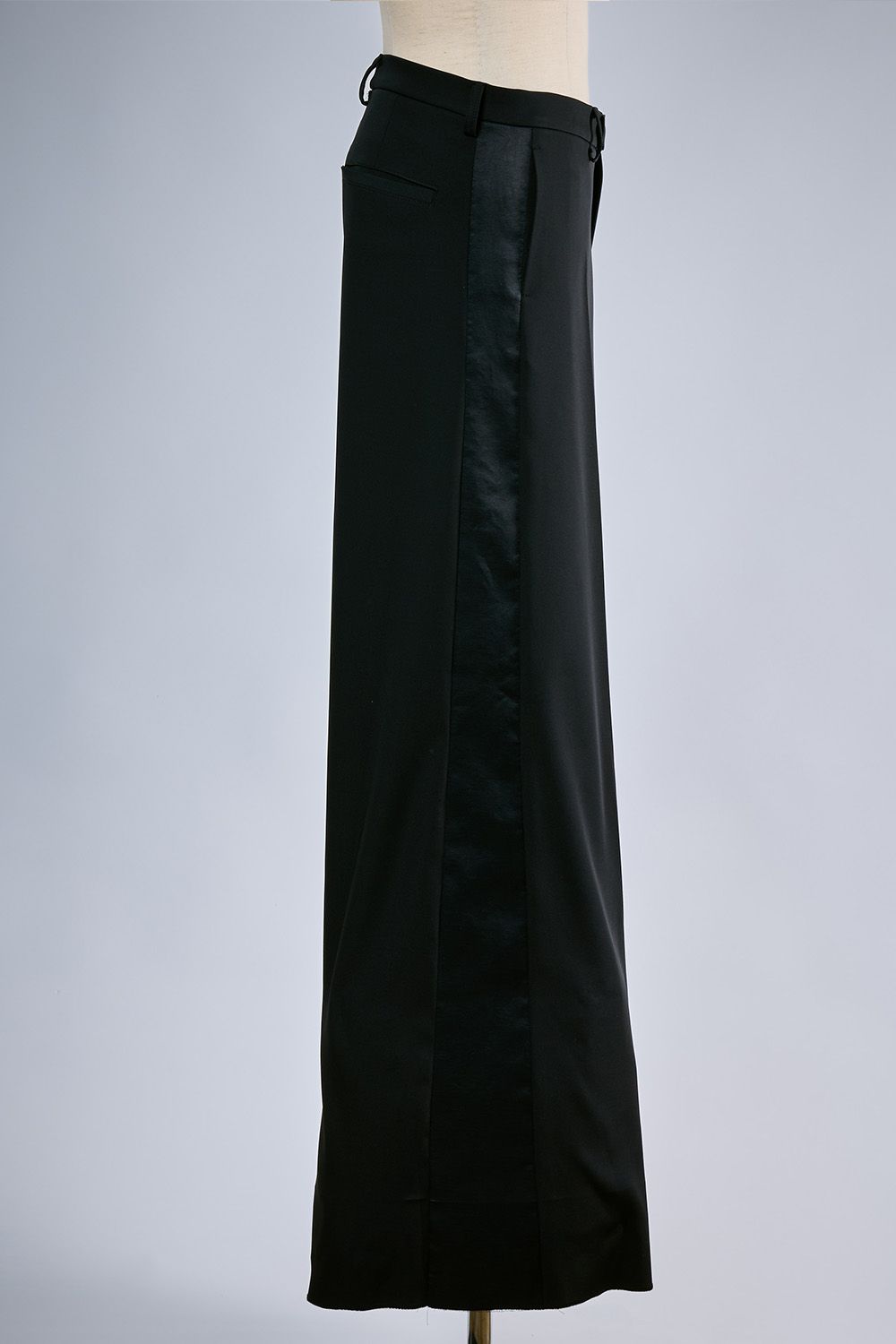 【COSTUME LINE】W-Satin Wide Slacks / SUGIZO コスチュームライン ワイド スラックス