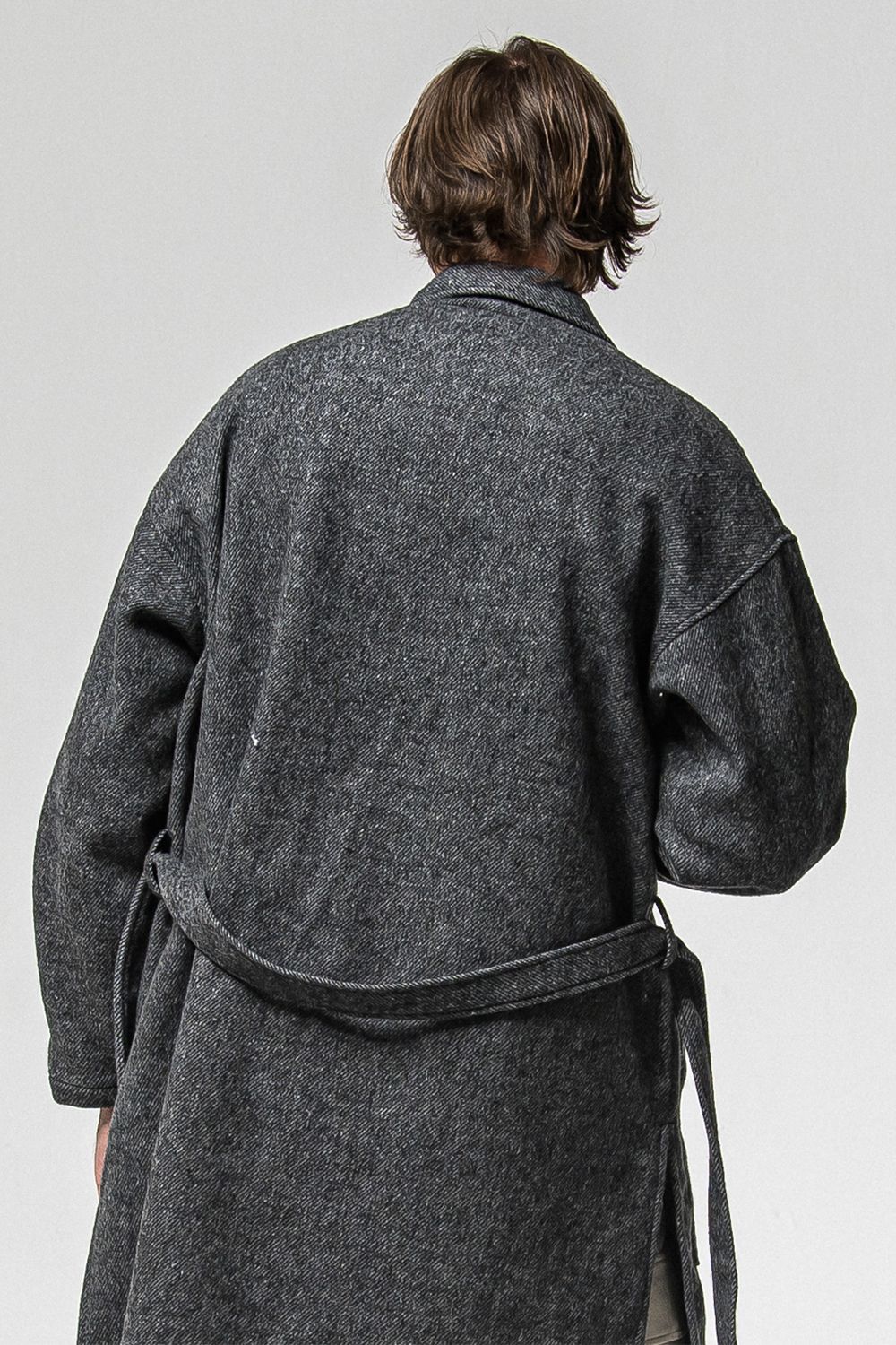 GOWN OVER COAT / オーバーサイズ ガウン コート
