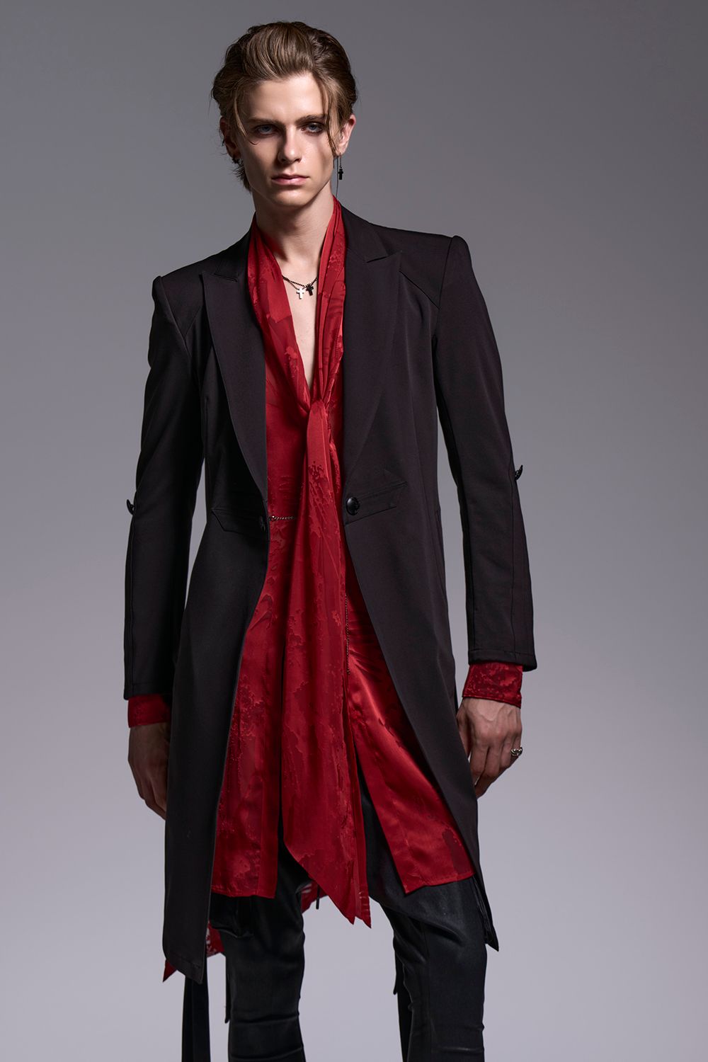 Shadow Butterfly Opal Stole Flare Shirt / シャドウバタフライ オパール ストールフレアシャツ