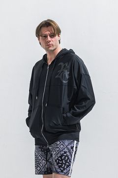 RUSH OVER ZIPUP HOODIE / オーバーサイズ ジップアップ ラッシュパーカー