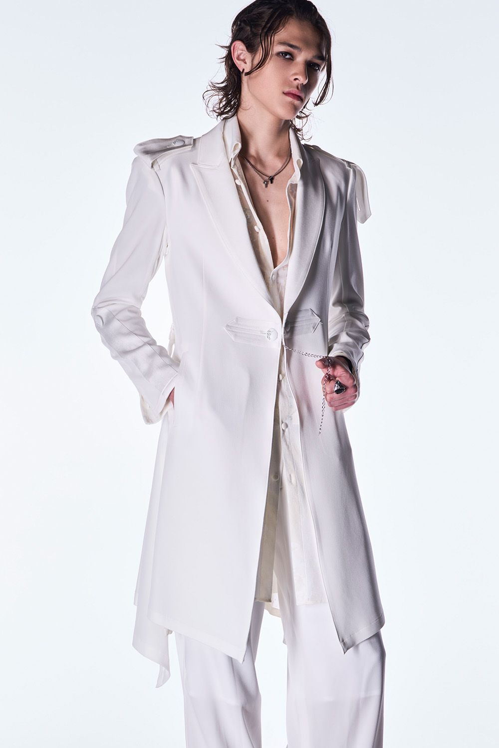 Back Satin Goth Jacket II / バックサテン ゴス ジャケット II