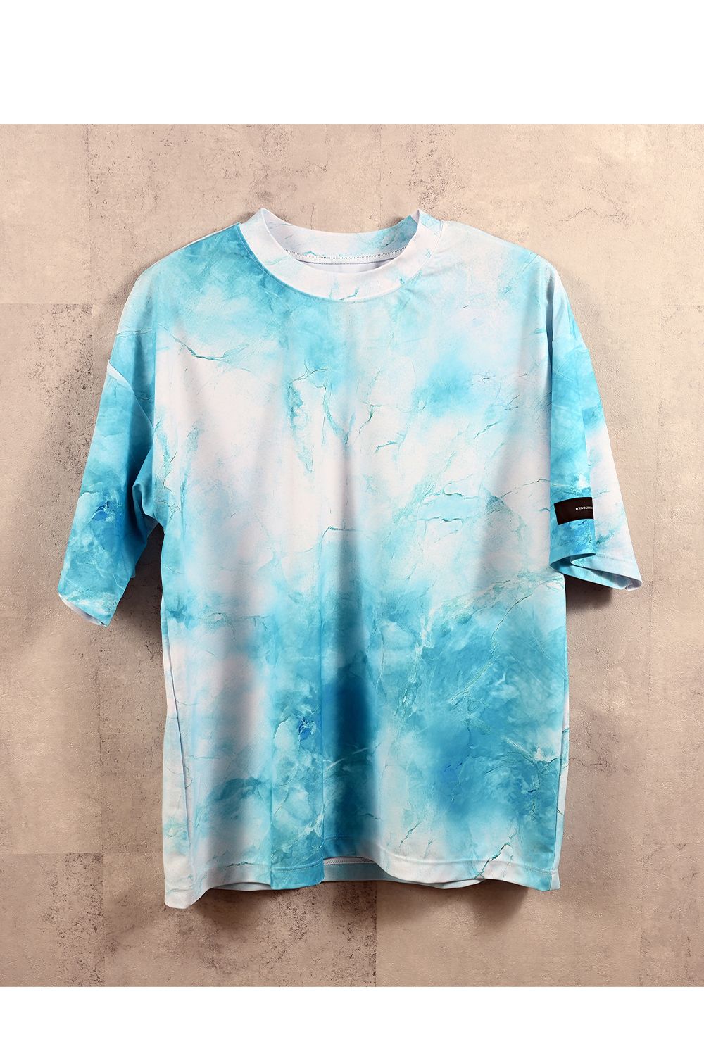 MARBLE RASH OVER T / マーブル オーバーサイズ ラッシュガード Tシャツ