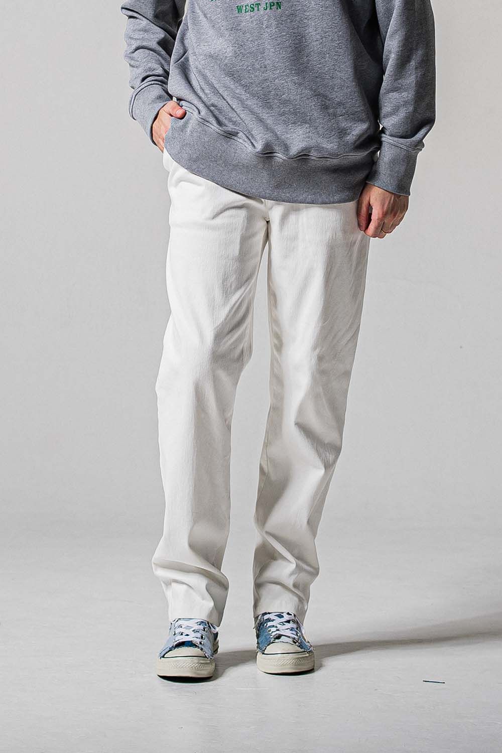 DENIM JERSEY WIDE PT / デニムジャージワイドパンツ