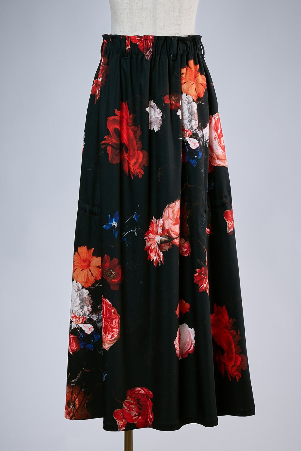 THE ONENESS-FLORA Shirring Skirt / ザワンネス フローラ シャーリング スカート