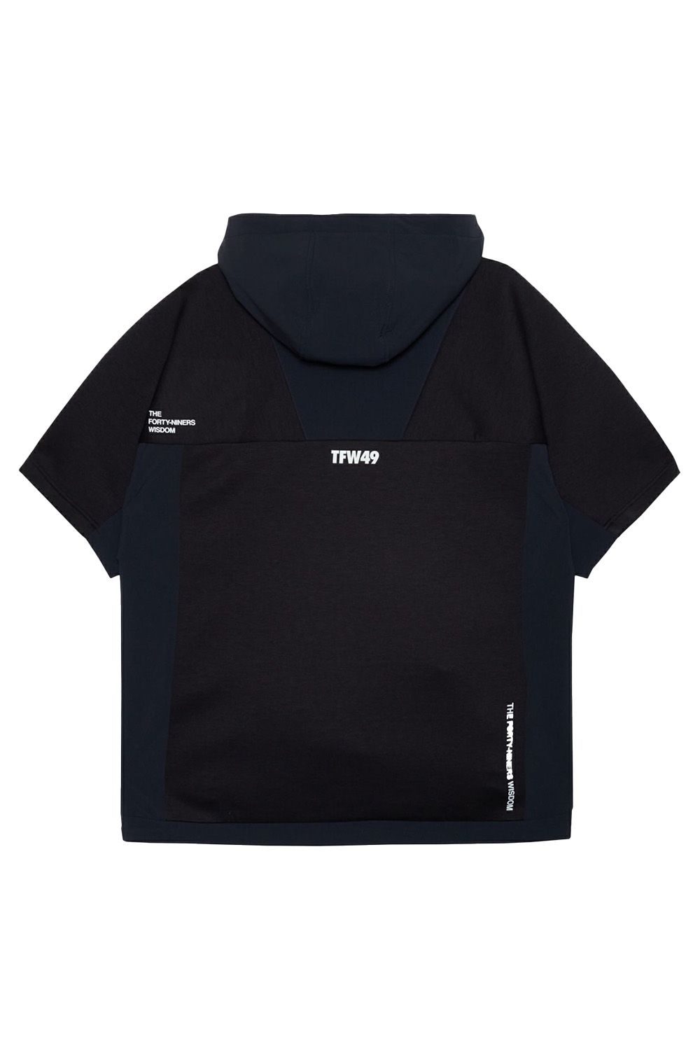 CARDBOARD MATERIAL SHORT SLEEVE HOODIE / カードボード マテリアル ショートスリーブ フーディー