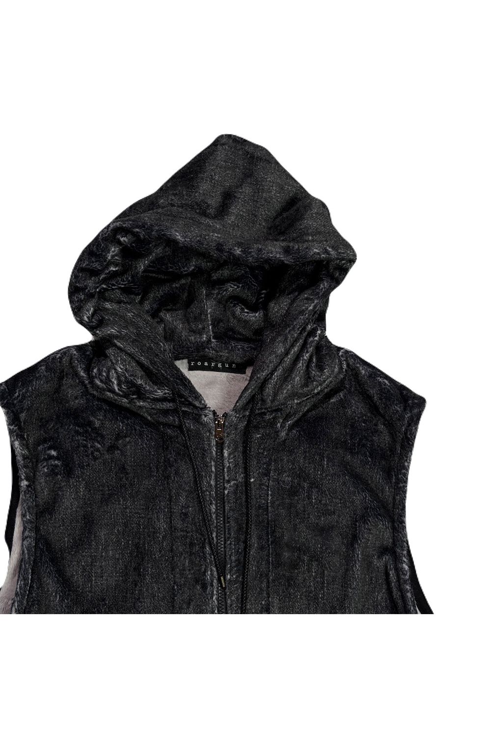 FLEECE DENIM VEST / フリース デニム ベスト