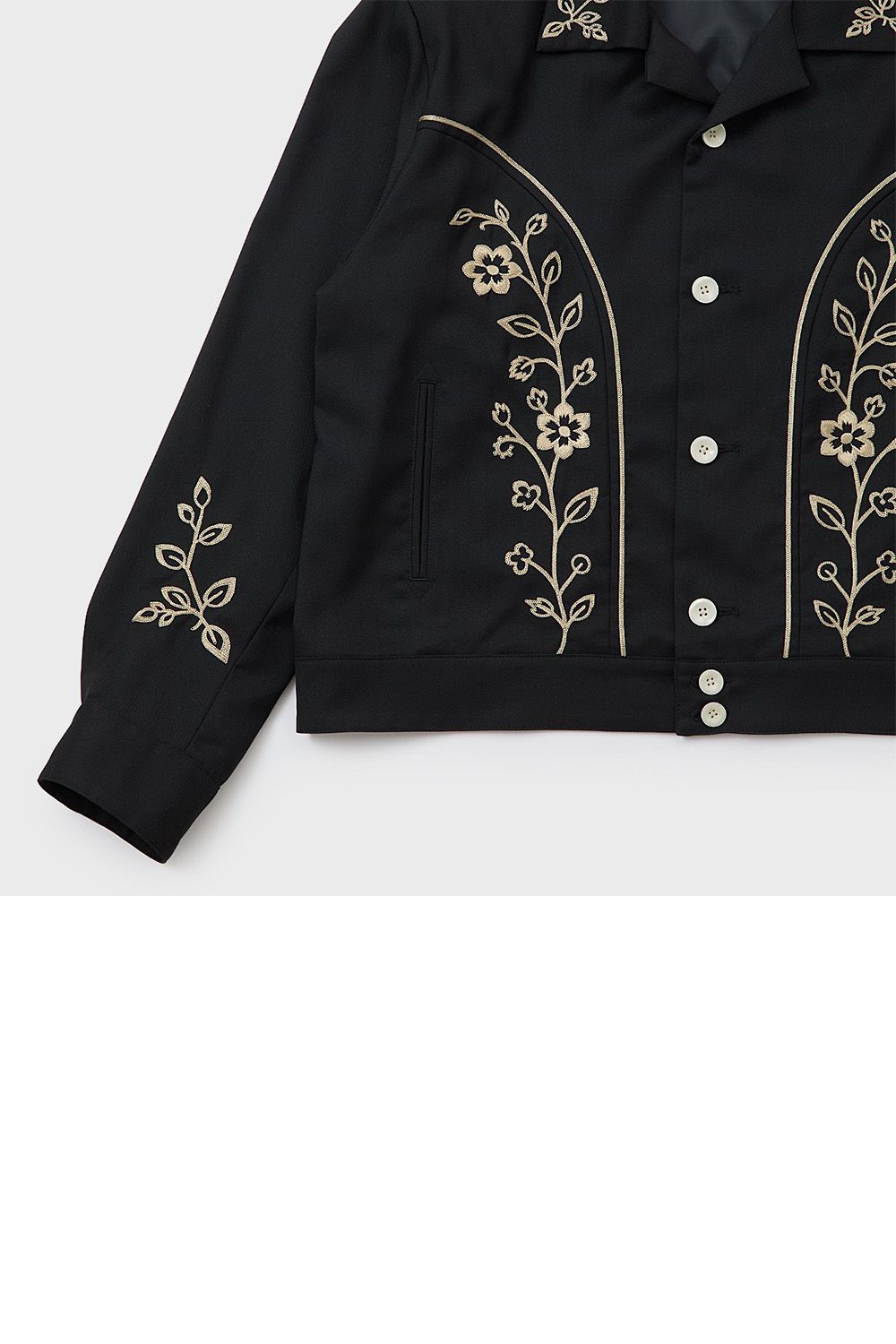Embroidery western BL / エンブロイダリー ウエスタン ブルゾン