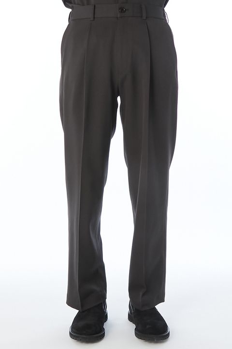 N.HOOLYWOOD COMPILE 1TUCK TROUSERS / エヌハリウッド コンパイル 1タック トラウザーズ