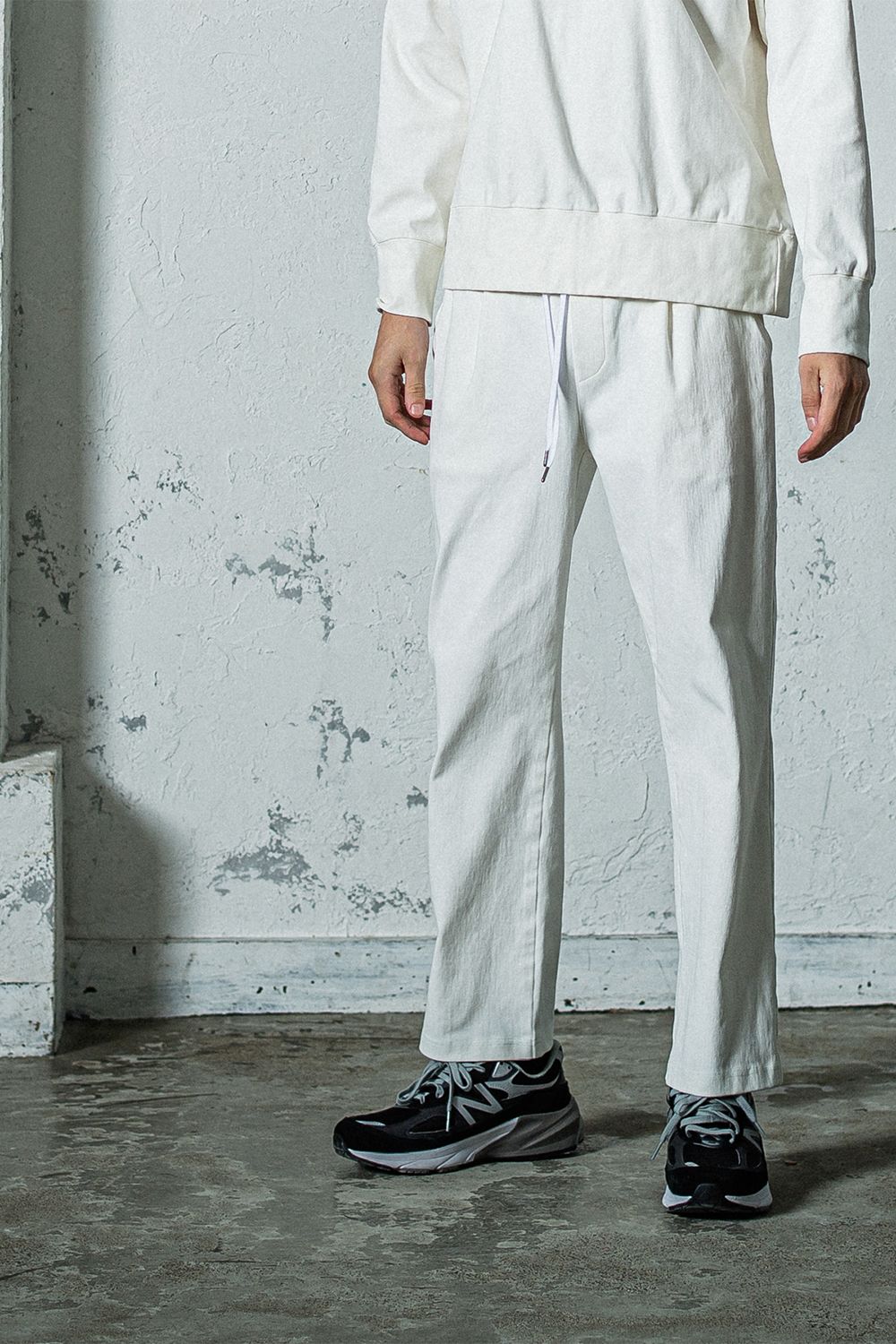 RESOUND CLOTHING - EX DENIM JERSEY WIDE PT / EXデニム