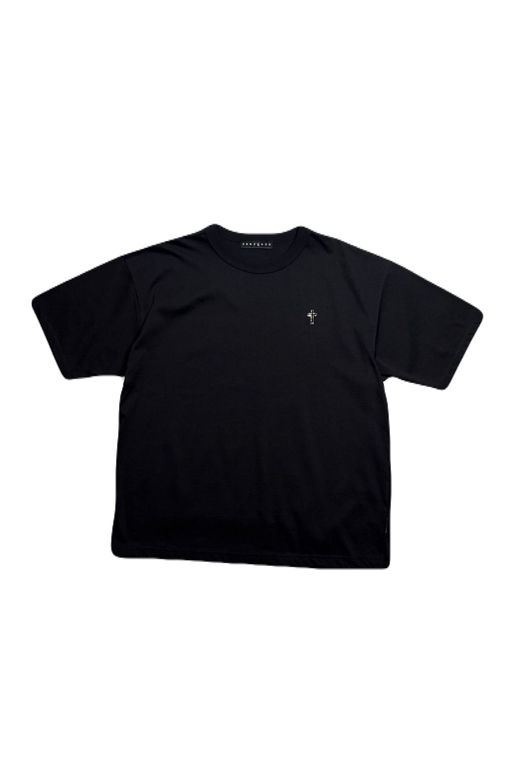 FANC/JER SS FIGHT/SW / ファンクション ジャージ Tシャツ クロス＆メッセージクリスタル クロスガン