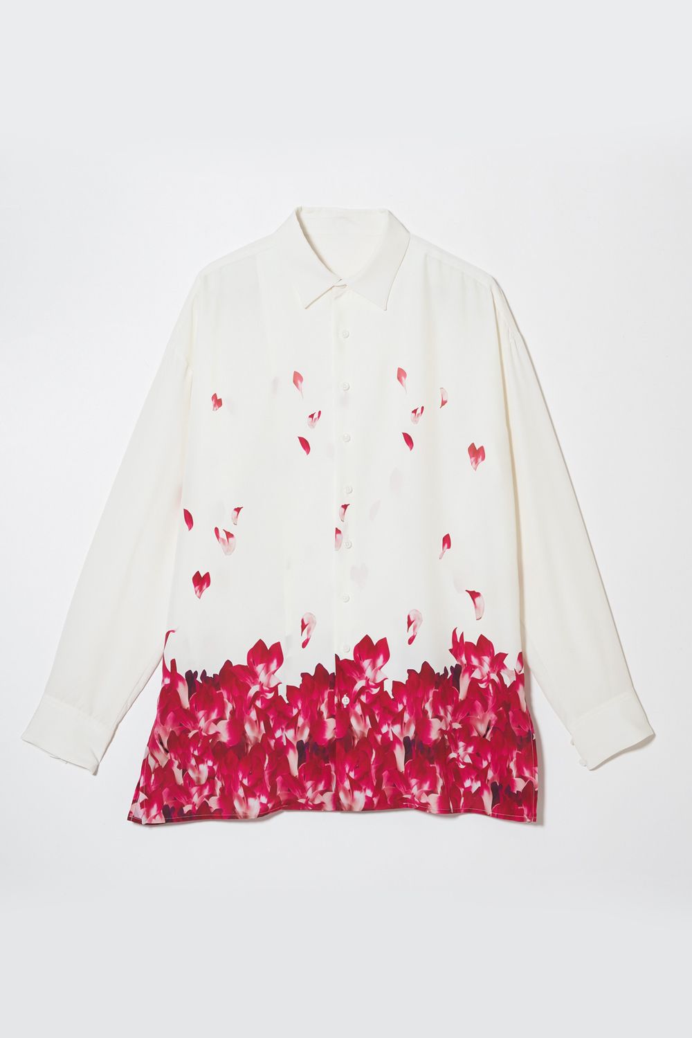 meagratia Flower jacquard shirt シャツ - シャツ