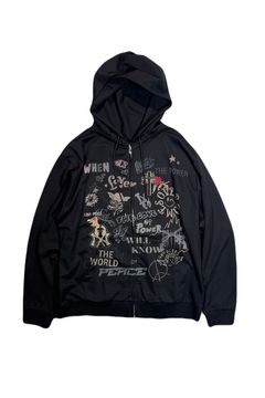 ST/JER HOOD INKJET / ストレッチジャージ フーディー インクジェットプリント