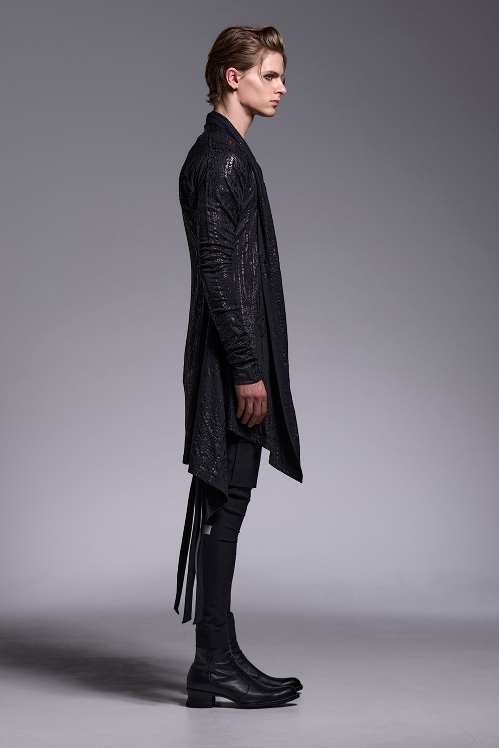 HAKU-BEATENJIKU Dolman Flare Cardigan / 箔ベア天竺 ドルマンスリーブ フレアカーディガン