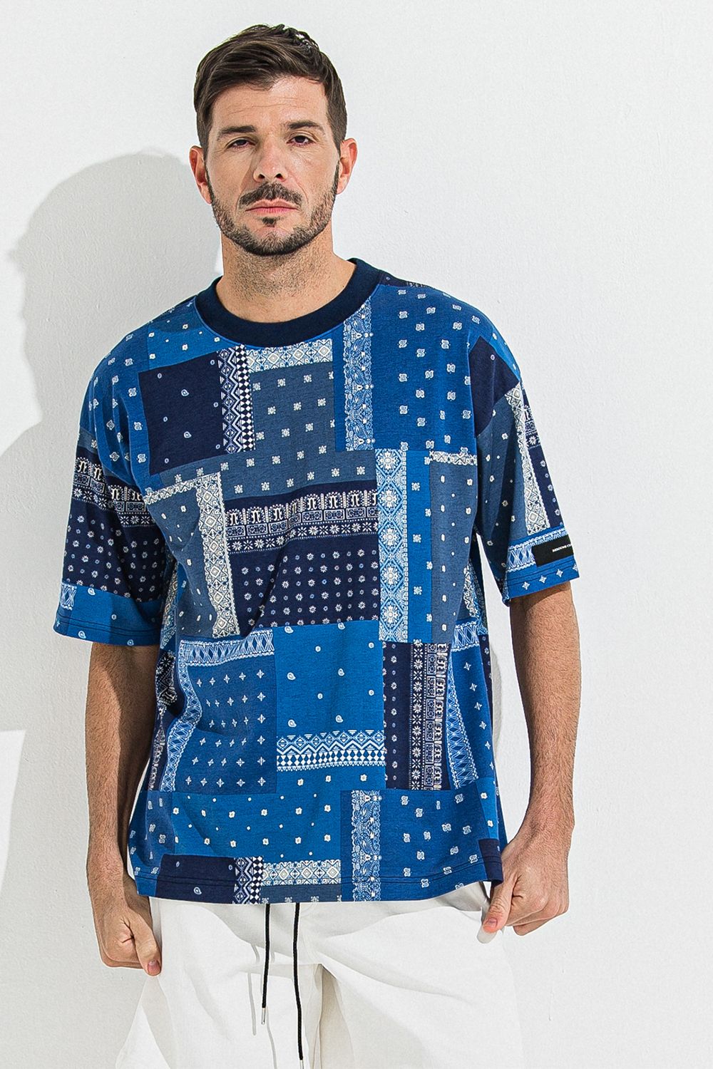 BANDANA OVER TEE / バンダナ オーバーサイズ Tシャツ