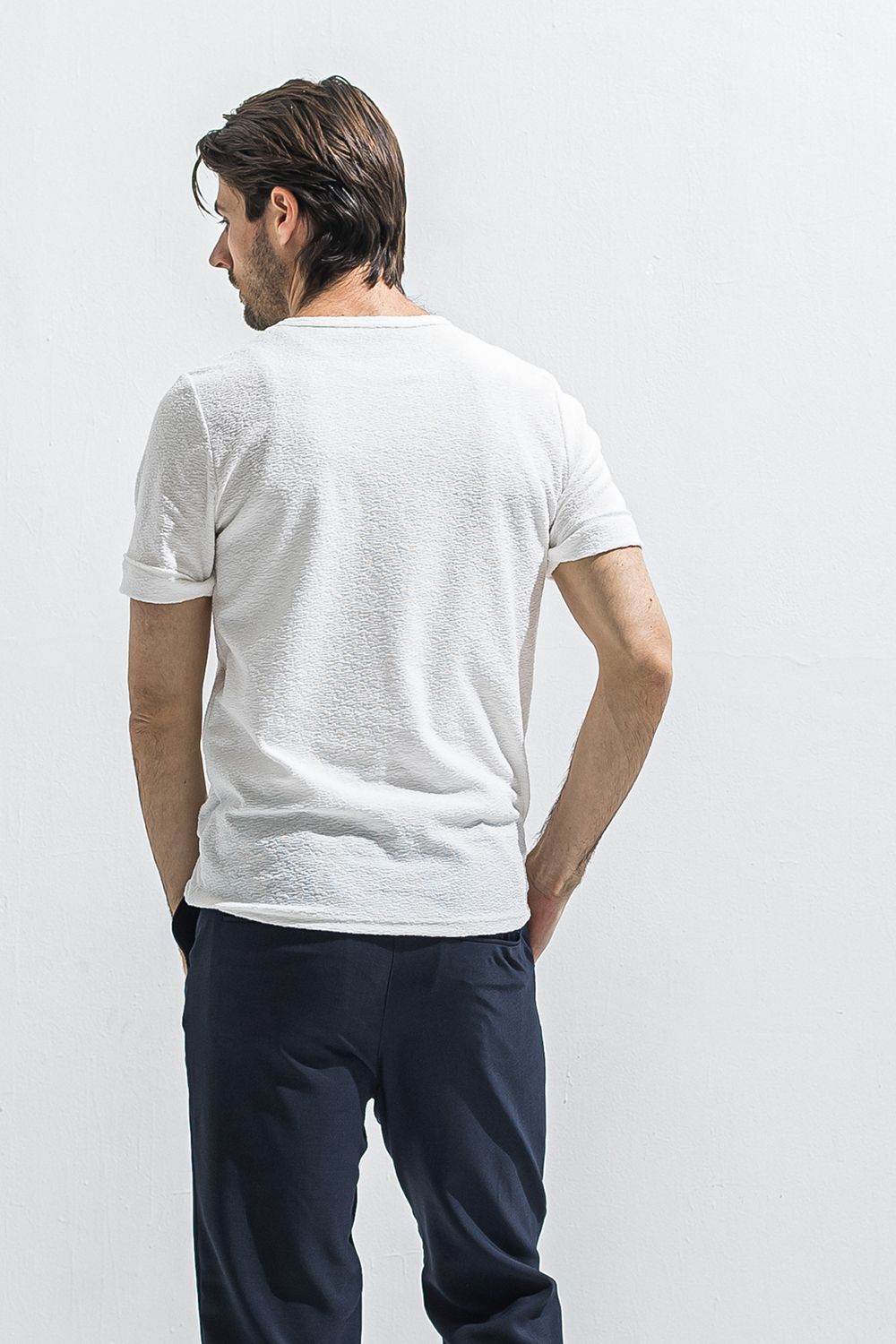 PILE ROLL UP TEE / パイル ロールアップ Tシャツ