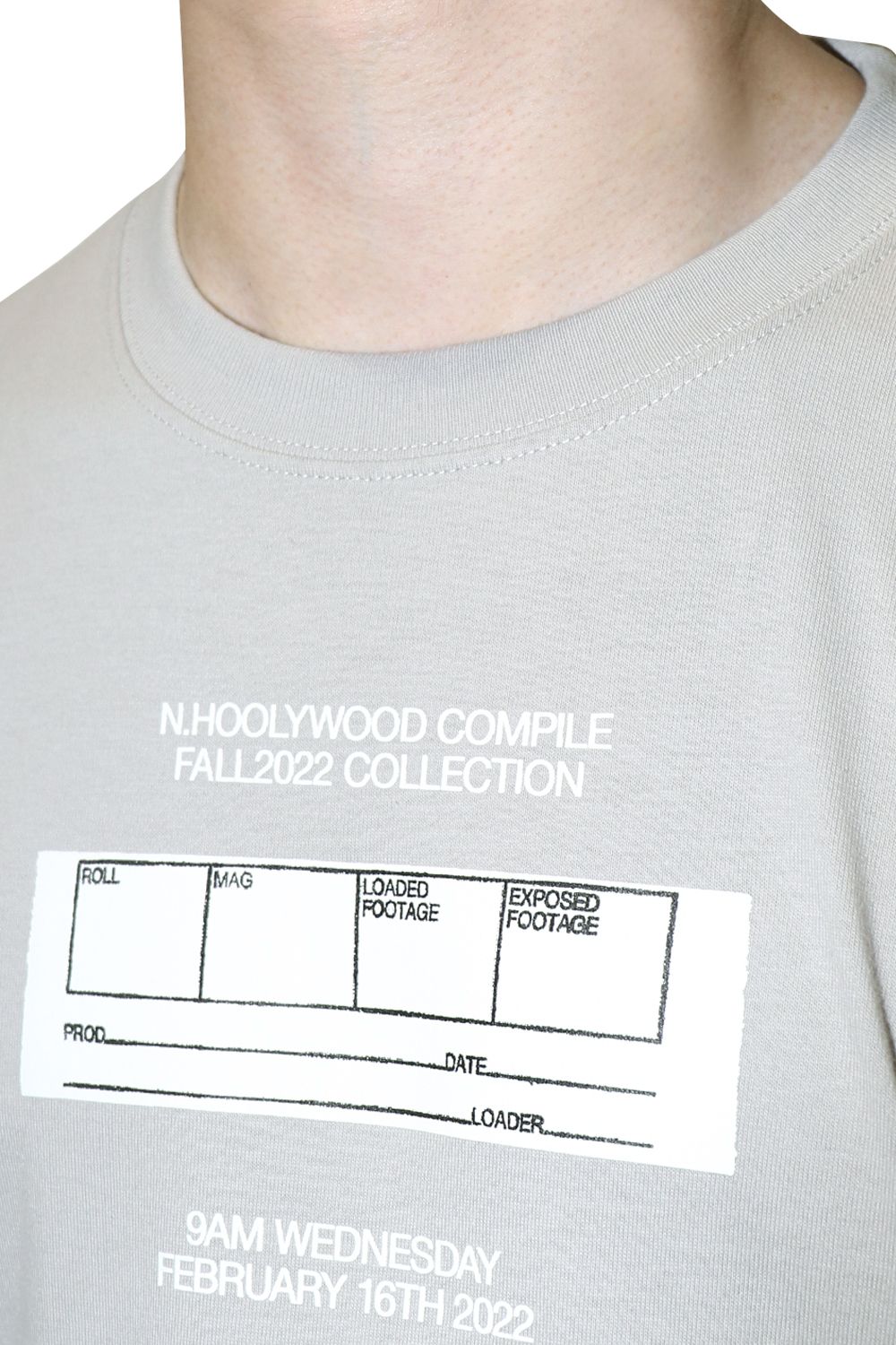 N.HOOLYWOOD COMPILE T-SHIRT / エヌハリウッド コンパイル Tシャツ