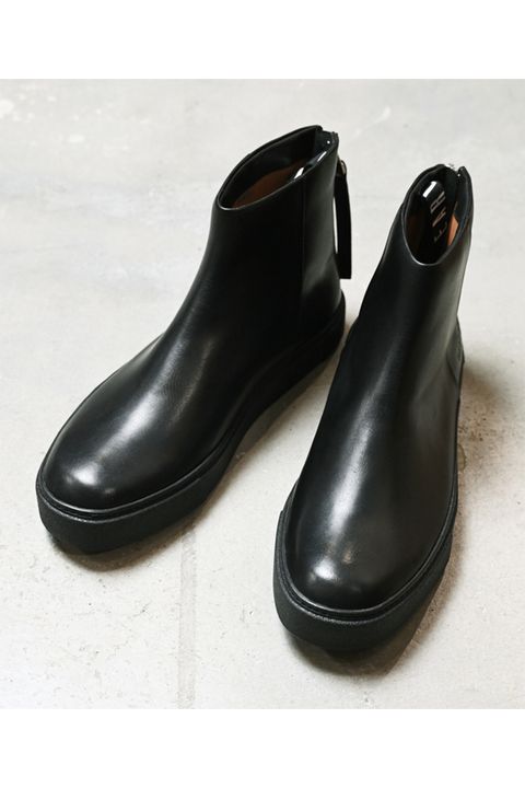 Back zip sneaker boots / バックジップ スニーカーブーツ