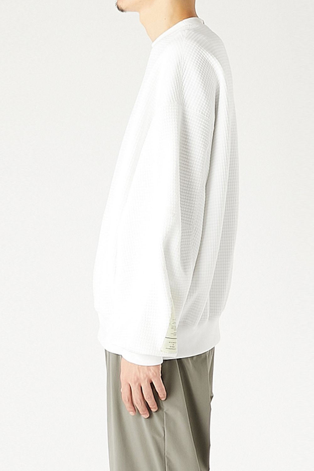 N.HOOLYWOOD TEST PRODUCT EXCHANGE SERVICE CREWNECK SWEATSHIRT / エヌハリウッド テストプロダクトエクスチェンジサービス クルーネック スウェットシャツ