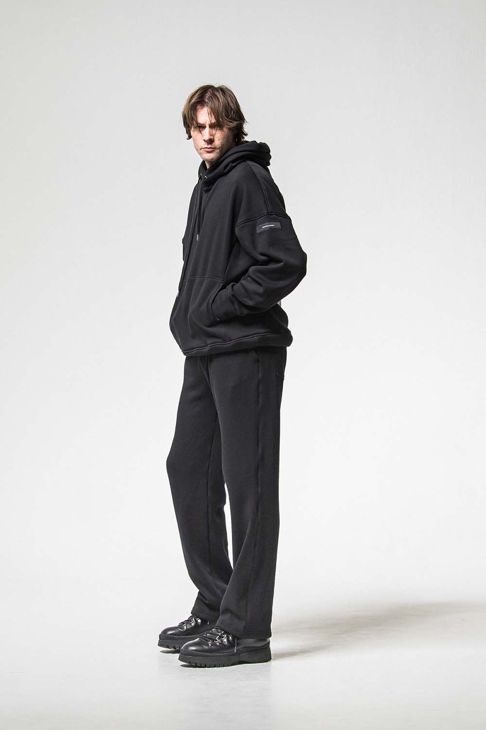 VELOURS FLEECE WIDE TUCK PANTS / ベロア フリース ワイド タックパンツ
