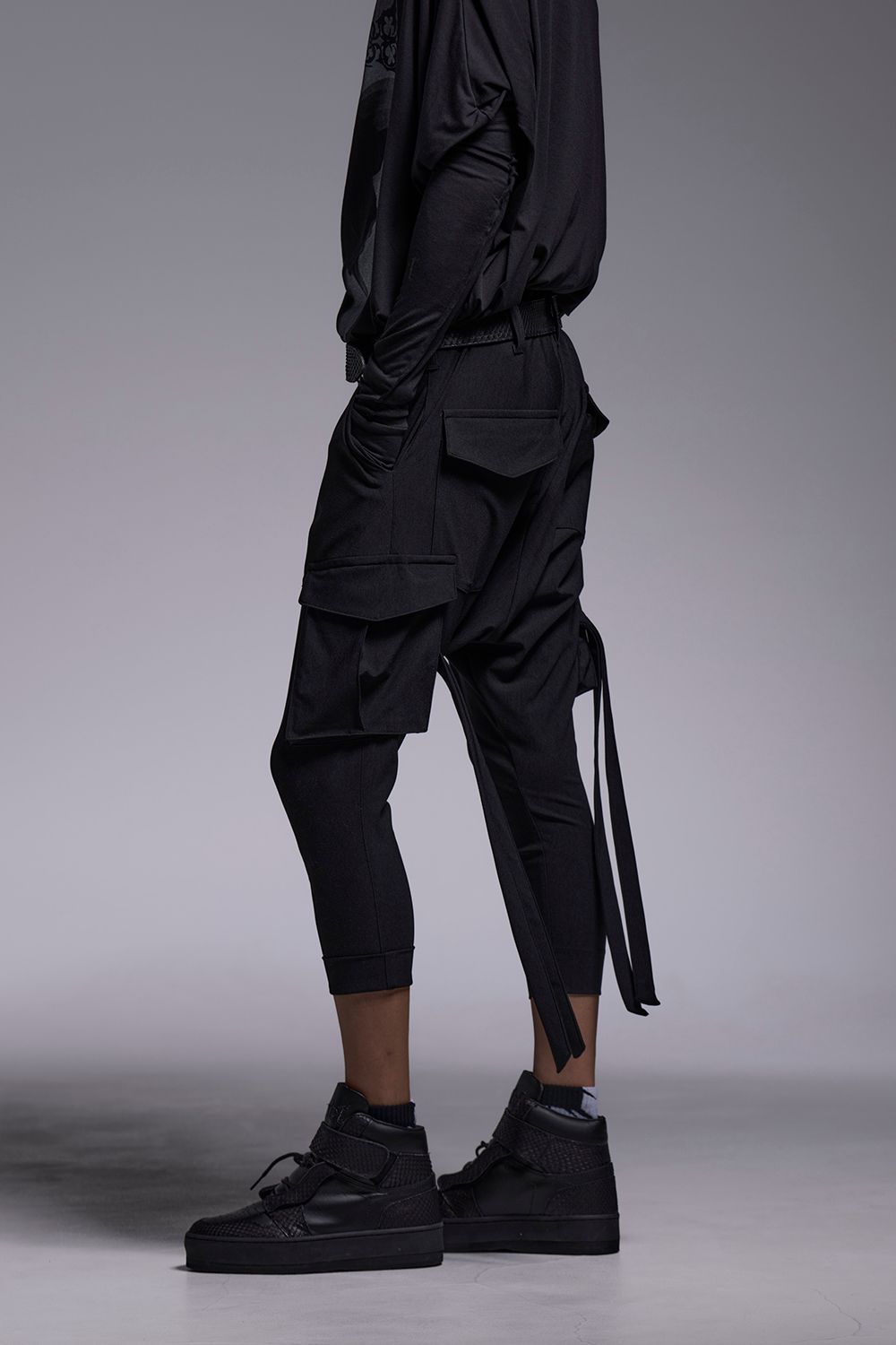 High Tension Jersey 3/4 Sarrouel Pants / ハイテンションジャージー 7部丈 サルエルパンツ