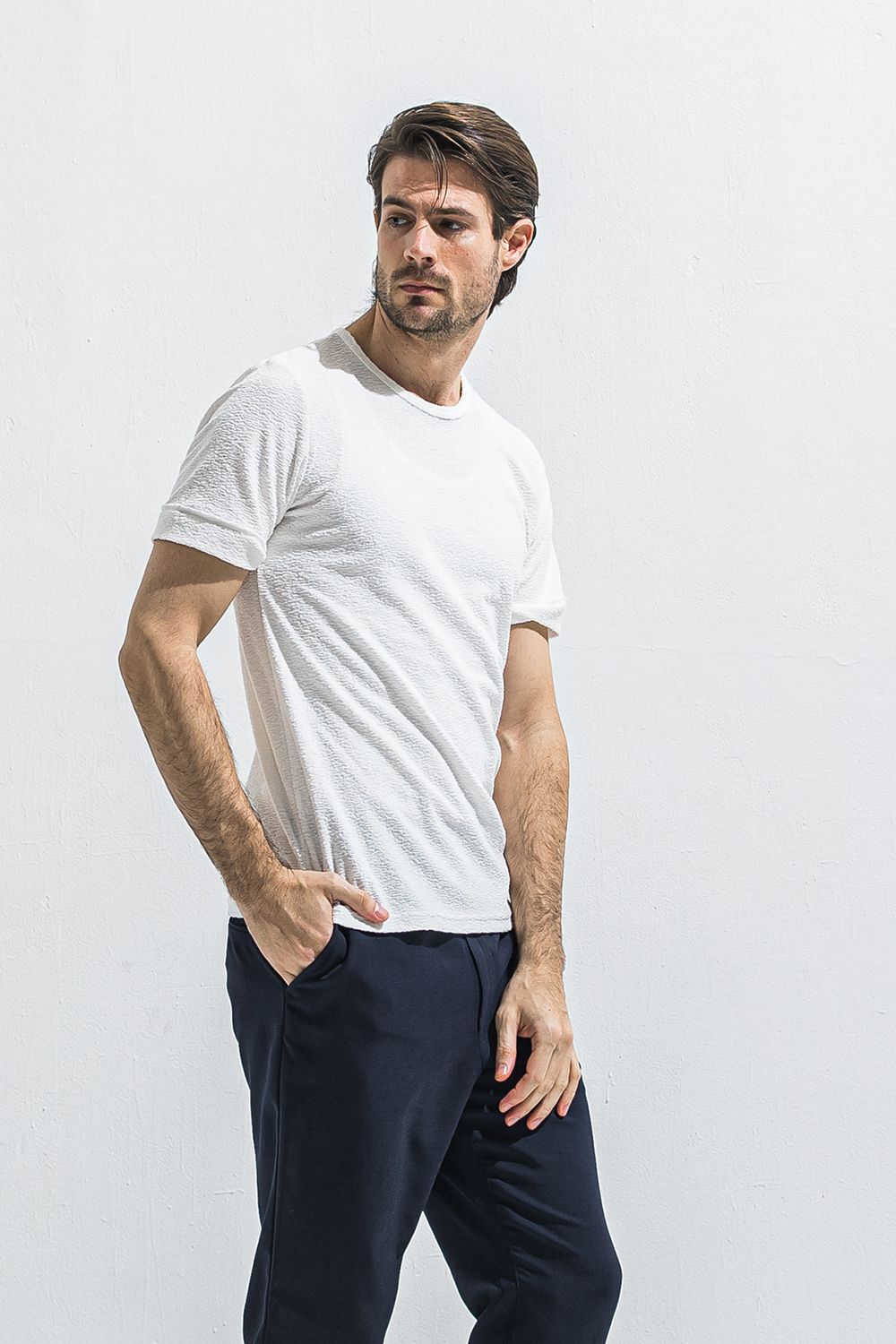 PILE ROLL UP TEE / パイル ロールアップ Tシャツ